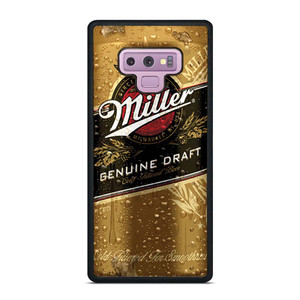 ICED MILLER GENUINE DRAFT BEER CAN Samsung Galaxy Note 9 Case Cover ICED MILLER GENUINE DRAFT BEER CAN Samsung Galaxy Note 9 Case Cover
