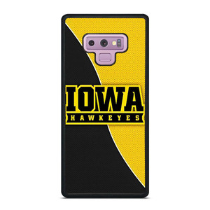 IOWA HAWKEYES UNIVERSITY FOOTBALL Samsung Galaxy Note 9 Case Cover IOWA HAWKEYES UNIVERSITY FOOTBALL Samsung Galaxy Note 9 Case Cover