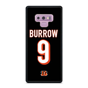 JOE BURROW CINCINNATI BENGALS KIT Samsung Galaxy Note 9 Case Cover