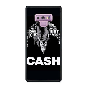 JOHNNY CASH MIDDLE CLIPART Samsung Galaxy Note 9 Case Cover