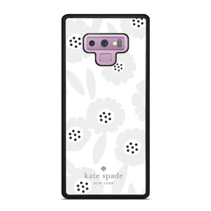 KATE SPADE GREY FLOWER Samsung Galaxy Note 9 Case Cover