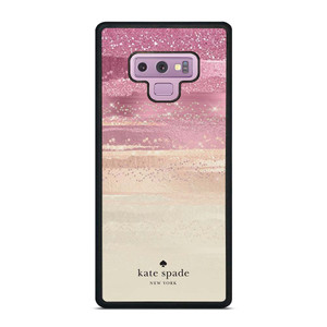 KATE SPADE NEW YORK ROSE GOLD GLITTER Samsung Galaxy Note 9 Case Cover