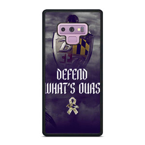 BALTIMORE RAVENS DEFEND WHATS OURS Samsung Galaxy Note 8 Case Cover