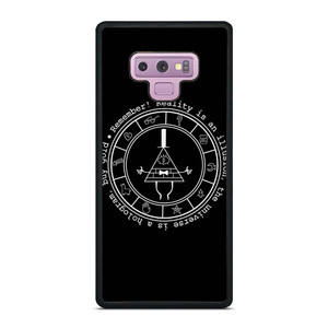 BILL CIPHER WHEEL BLACK Samsung Galaxy Note 8 Case Cover