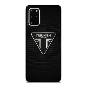 TRIUMPH CARBON FIBER Samsung Galaxy S20 Plus Case Cover TRIUMPH CARBON FIBER Samsung Galaxy S20 Plus Case Cover