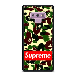 CAMO BAPE SUPREME Samsung Galaxy Note 8 Case Cover