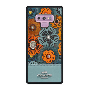 COACH NEW YORK BLUE TEA ROSE Samsung Galaxy Note 8 Case Cover