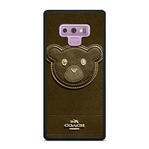 COACH NEW YORK BROWN BEAR Samsung Galaxy Note 8 Case Cover COACH NEW YORK BROWN BEAR Samsung Galaxy Note 8 Case Cover