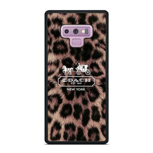 COACH NEW YORK LEOPARD Samsung Galaxy Note 8 Case Cover