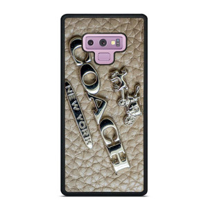COACH NEW YORK LOGO ON LEATHER Samsung Galaxy Note 8 Case Cover