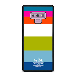 COACH NEW YORK STRIPE Samsung Galaxy Note 8 Case Cover