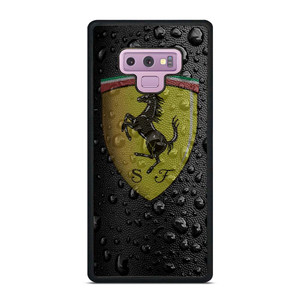 FERRARI DROP WATER BLACK Samsung Galaxy Note 8 Case Cover