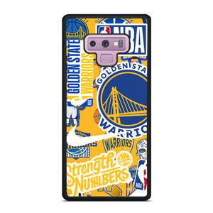 GOLDEN STATE WARRIORS NBA STICKER BOMB Samsung Galaxy Note 8 Case Cover