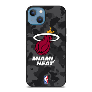 MIAMI HEAT BLACK CAMO iPhone 13 Case Cover MIAMI HEAT BLACK CAMO iPhone 13 Case Cover