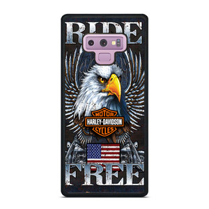 HARLEY DAVIDSON FREE RIDE EAGLE Samsung Galaxy Note 8 Case Cover