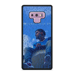 J COLE BORN SINNER QUOTE Samsung Galaxy Note 8 Case Cover