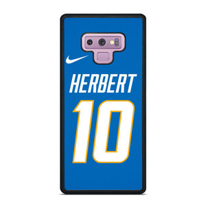 JUSTIN HERBERT LOS ANGELES CHARGERS NFL Samsung Galaxy Note 8 Case Cover