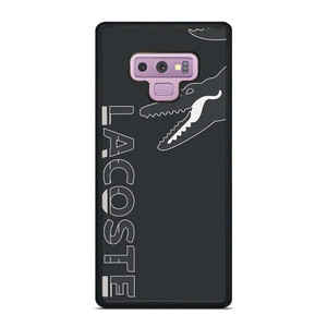 LACOSTE CROCODILE ALL BLACK Samsung Galaxy Note 8 Case Cover