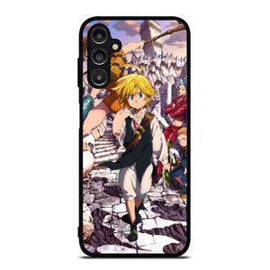 7 DEADLY SINS MELIODAS AND FRIEND Samsung Galaxy A14 Case Cover