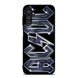 ACDC METAL CARBON LOGO Samsung Galaxy A14 Case Cover