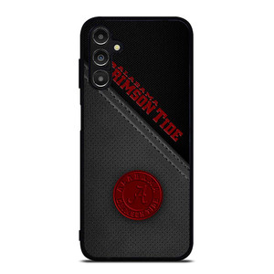 ALABAMA CRIMSON TIDE LEATHER Samsung Galaxy A14 Case Cover