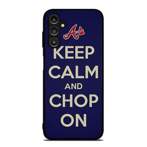 ATLANTA BRAVES CHOP ON BASEBALL Samsung Galaxy A14 Case Cover