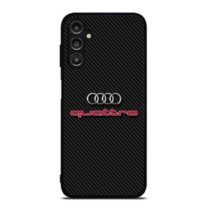 AUDI QUATTRO CARBON LOGO Samsung Galaxy A14 Case Cover