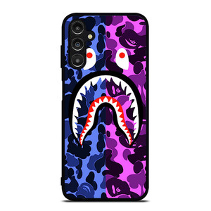 BAPE CAMO LOGO BLUE PURPLE Samsung Galaxy A14 Case Cover BAPE CAMO LOGO BLUE PURPLE Samsung Galaxy A14 Case Cover