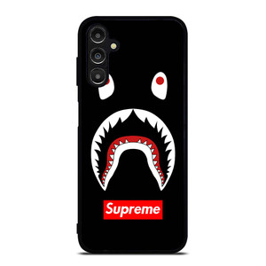 BAPE CAMO SHARK SUPREME BLACK Samsung Galaxy A14 Case Cover