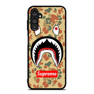 BAPE CAMO SHARK SUPREME Samsung Galaxy A14 Case Cover BAPE CAMO SHARK SUPREME Samsung Galaxy A14 Case Cover