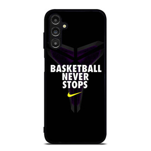 BASKETBALL NEVER STOPS BLACK MAMBA Samsung Galaxy A14 Case Cover