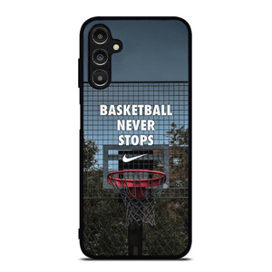 BASKETBALL NEVER STOPS RING Samsung Galaxy A14 Case Cover