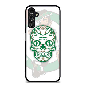 BOSTON CELTICS BASKET SKULL Samsung Galaxy A14 Case Cover BOSTON CELTICS BASKET SKULL Samsung Galaxy A14 Case Cover