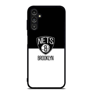 BROOKLYN NETS NBA BLACK WHITE Samsung Galaxy A14 Case Cover