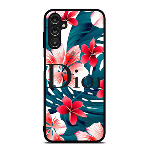 CHRISTIAN DIOR HIBISCUS FLOWER Samsung Galaxy A14 Case Cover