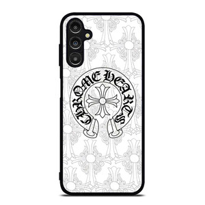 CHROME HEARTS WHITE Samsung Galaxy A14 Case Cover CHROME HEARTS WHITE Samsung Galaxy A14 Case Cover
