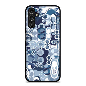 COACH NEW YORK BLUE Samsung Galaxy A14 Case Cover COACH NEW YORK BLUE Samsung Galaxy A14 Case Cover
