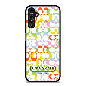 COACH NEW YORK COLORFUL Samsung Galaxy A14 Case Cover COACH NEW YORK COLORFUL Samsung Galaxy A14 Case Cover