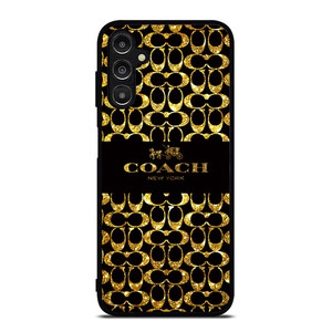 COACH NEW YORK GOLDEN Samsung Galaxy A14 Case Cover