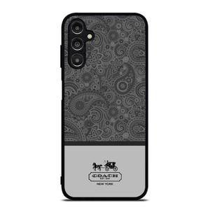 COACH NEW YORK GREY BATIK Samsung Galaxy A14 Case Cover COACH NEW YORK GREY BATIK Samsung Galaxy A14 Case Cover