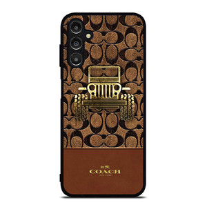 COACH NEW YORK JEEP Samsung Galaxy A14 Case Cover COACH NEW YORK JEEP Samsung Galaxy A14 Case Cover