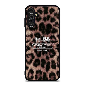 COACH NEW YORK LEOPARD Samsung Galaxy A14 Case Cover COACH NEW YORK LEOPARD Samsung Galaxy A14 Case Cover
