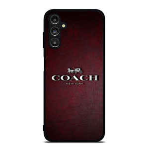 COACH NEW YORK LOGO LEATHER Samsung Galaxy A14 Case Cover COACH NEW YORK LOGO LEATHER Samsung Galaxy A14 Case Cover