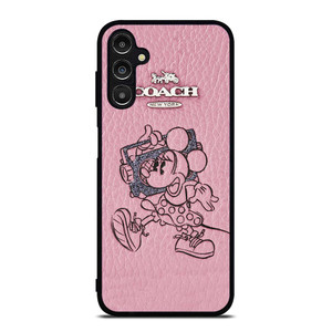 COACH NEW YORK MICKEY MOUSE Samsung Galaxy A14 Case Cover COACH NEW YORK MICKEY MOUSE Samsung Galaxy A14 Case Cover