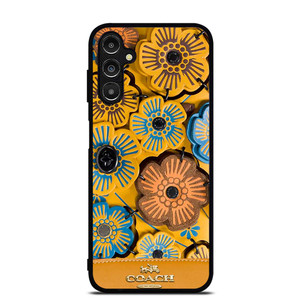 COACH NEW YORK ROSE TEA Samsung Galaxy A14 Case Cover COACH NEW YORK ROSE TEA Samsung Galaxy A14 Case Cover