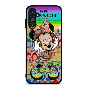 COACH RAINBOW MICKEY Samsung Galaxy A14 Case Cover
