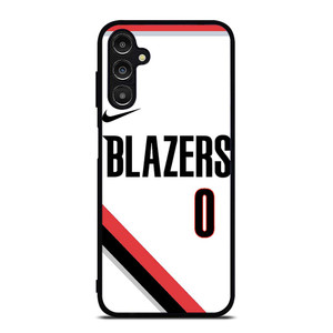 DAMIAN LILLARD PORTLAND TRAIL BLAZERS WHITE Samsung Galaxy A14 Case Cover