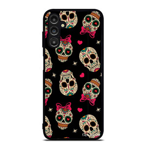 DAY OF THE DEAD CUTE PATTERN Samsung Galaxy A14 Case Cover
