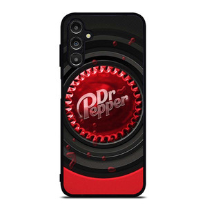 DR PEPPER SODA RED BLACK Samsung Galaxy A14 Case Cover