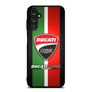 DUCATI CORSE CARBON LOGO Samsung Galaxy A14 Case Cover DUCATI CORSE CARBON LOGO Samsung Galaxy A14 Case Cover